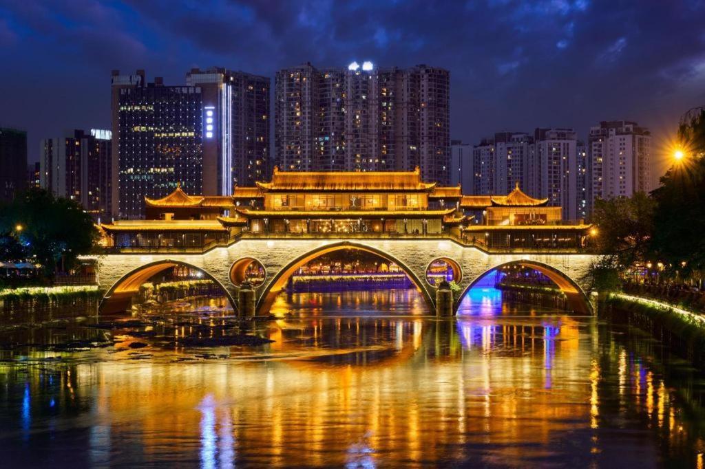7 Days Inn Chengdu Sichuan University South Railway Station Ngoại thất bức ảnh